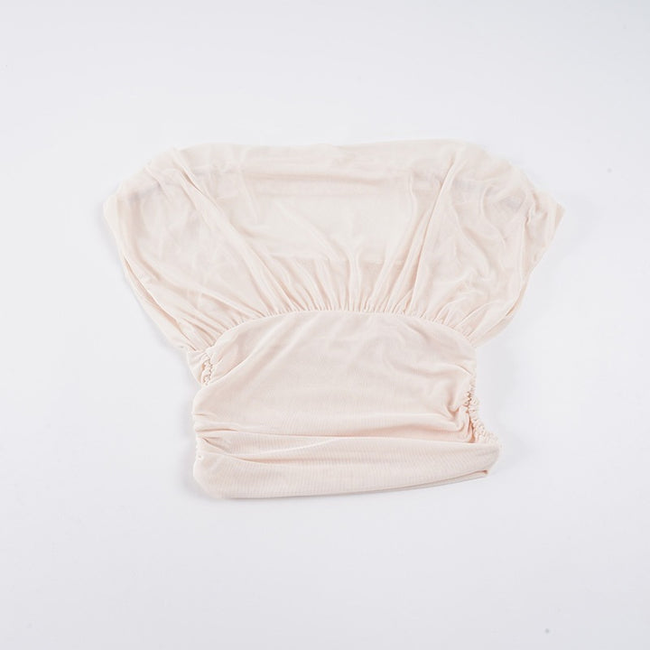Damen Elegantes Wickeloberteil mit sanften Rüschendetails und komfortablem Schnitt Drune