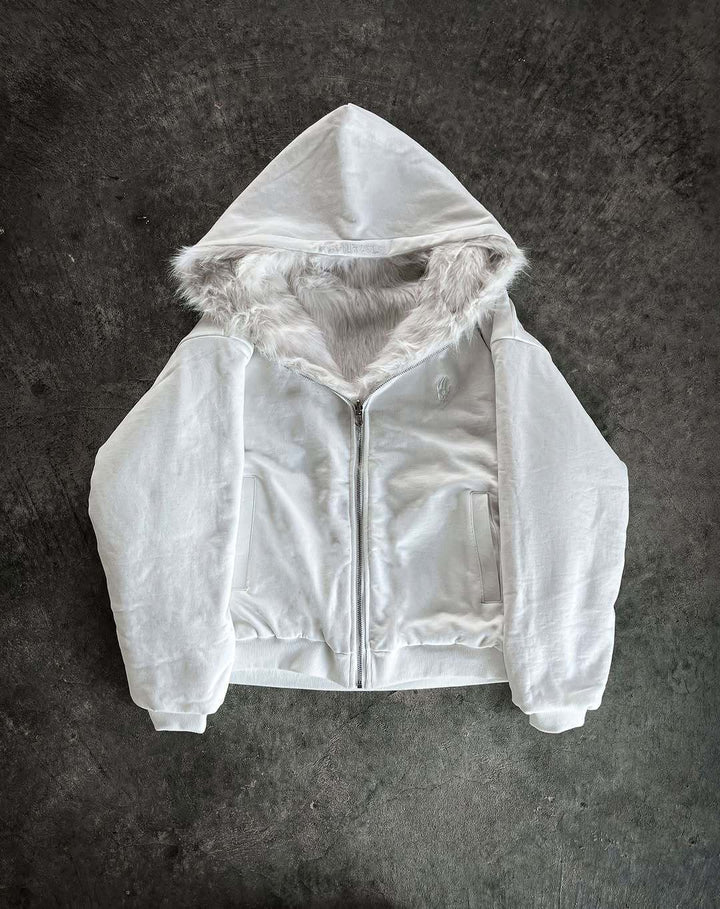 Damen Kapuzenjacke mit weichem Innenfutter und sportlichem Schnitt Drune