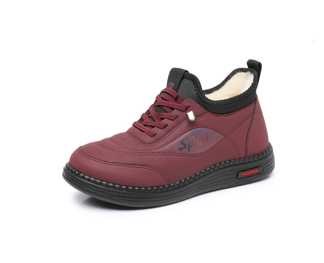 Damen Sportliche und isolierte Sneakers mit kuscheligem Innenfutter Drune
