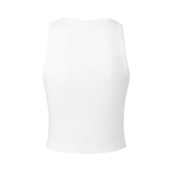 Damen Crop-Top mit inspirierendem Schriftzug und figurbetontem Design Drune