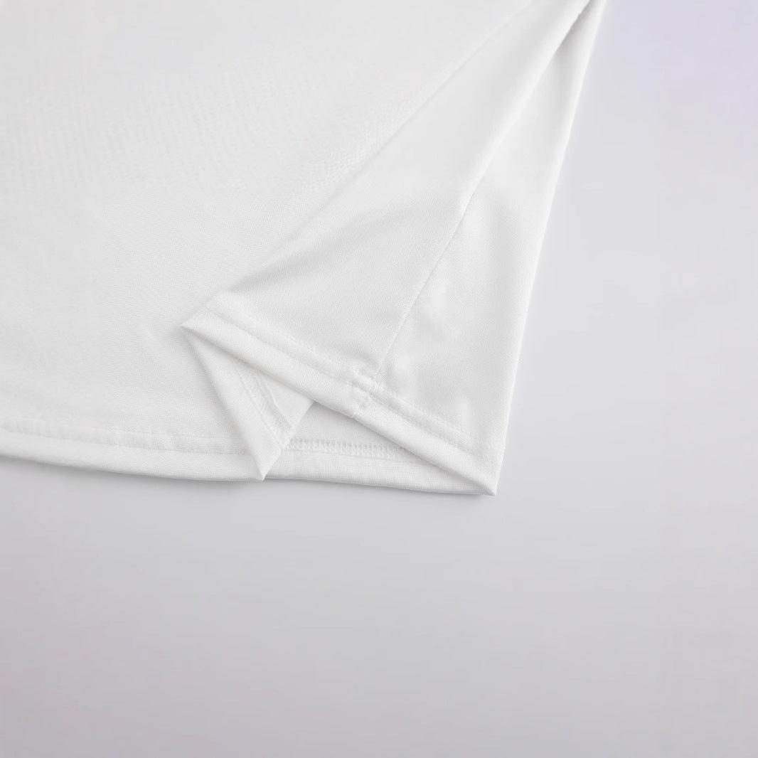 Damen Crop-T-Shirt mit verspieltem Erdbeer-Motiv und elegantem Halsabschluss Drune