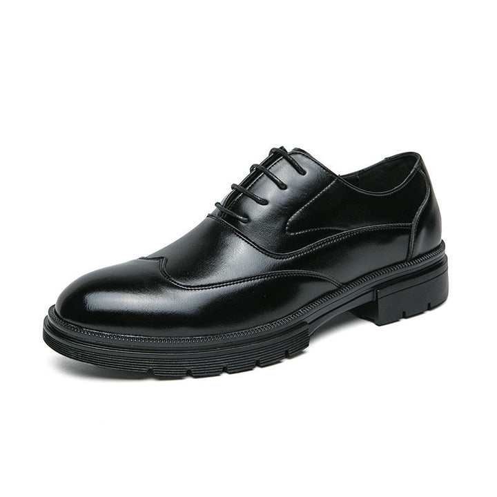 Damen Elegante Schnürschuhe mit hochwertigem Leder und rutschfester Sohle Drune