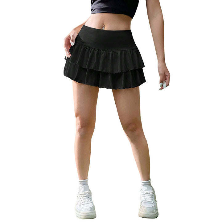 Damen Rüschenshorts im lässigen Freizeitstil Drune