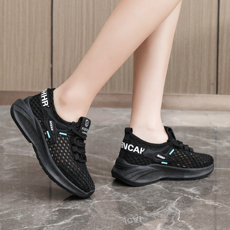 Damen atmungsaktive Sneaker mit rutschfester Sohle und innovativer Dämpfungstechnologie Drune