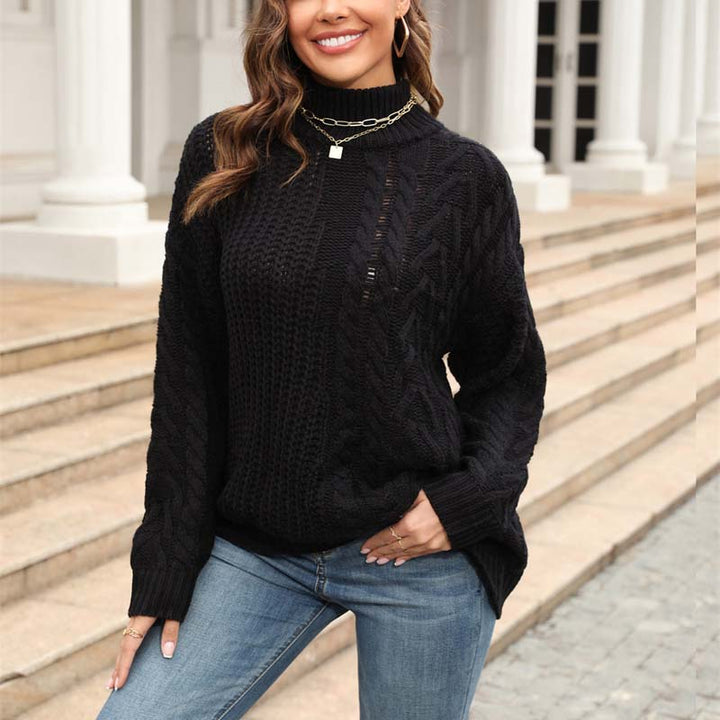 Drune | Pullover Aus Gedrehtem Strick mit Stilvollem Look
