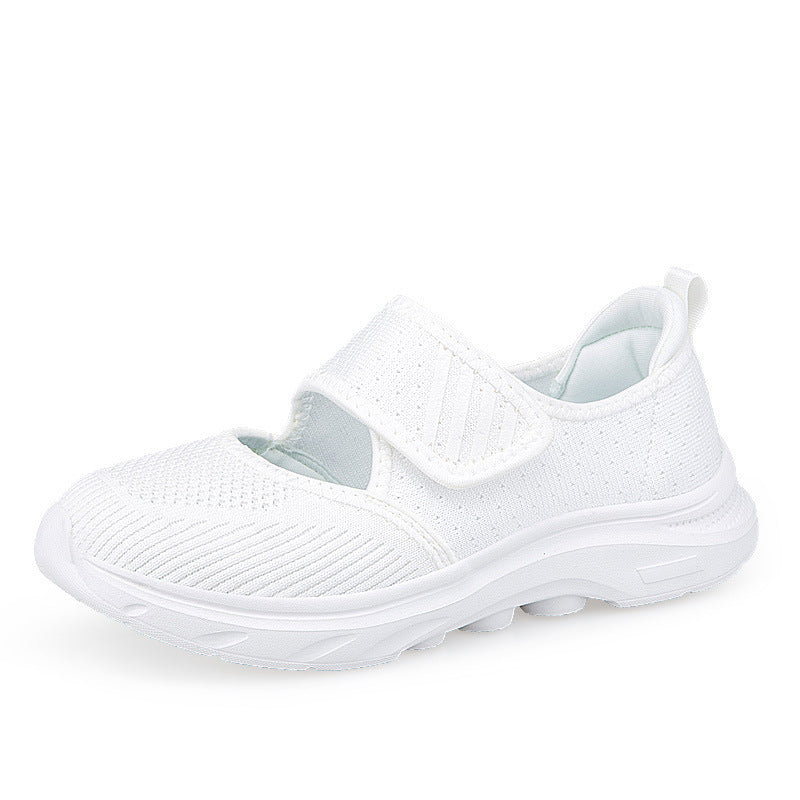 Damen Leichte Komfort-Sneaker mit Klettverschluss Drune
