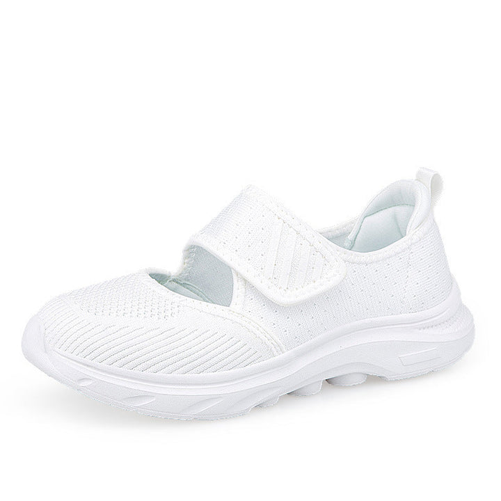 Damen Leichte Komfort-Sneaker mit Klettverschluss Drune