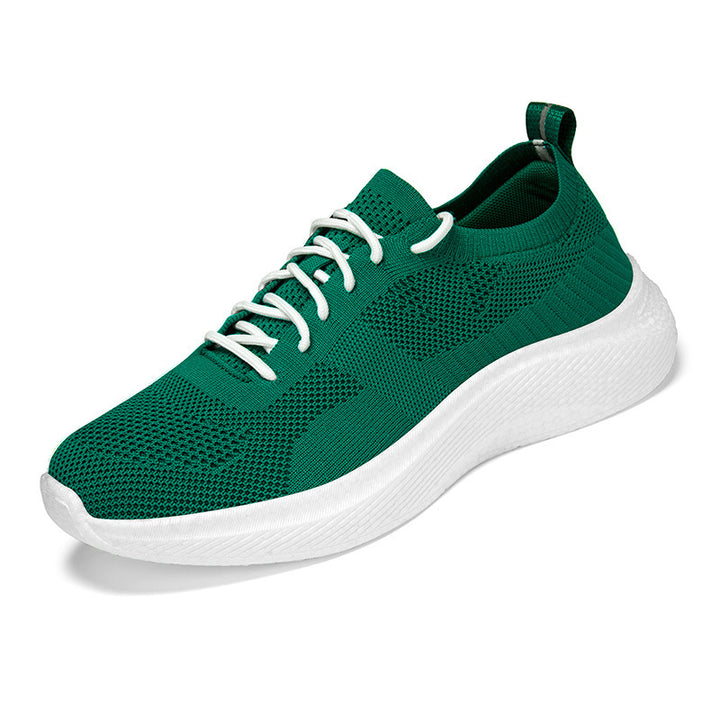 Unisex nan leichter Strick-Sneaker mit anatomischer Zehenbox, gepolsterter Fersenführung und stoßabsorbierender Leichtsohle Drune