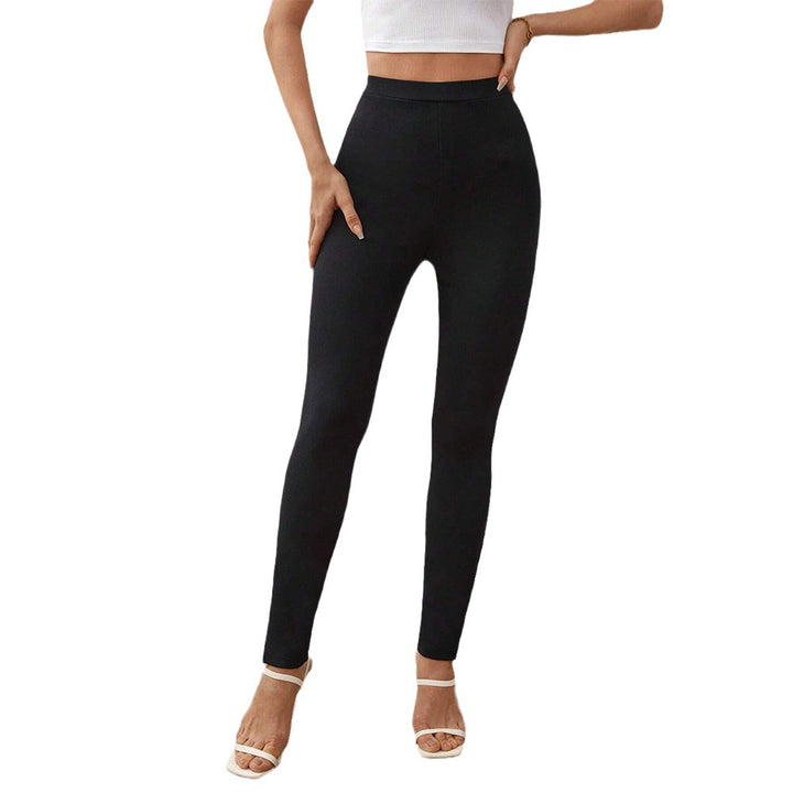 Damen Hochgeschnittene Leggings aus elastischem Material Drune