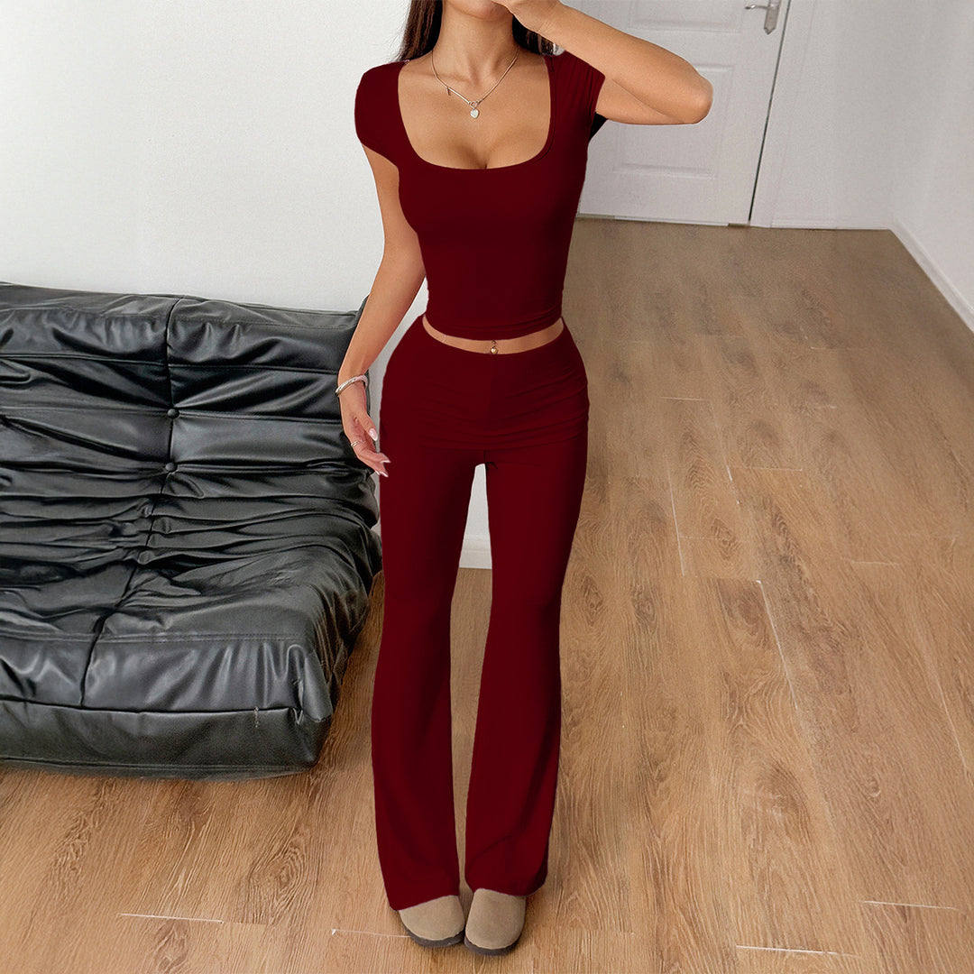Damen Modisches Zweiteiliges Set Drune