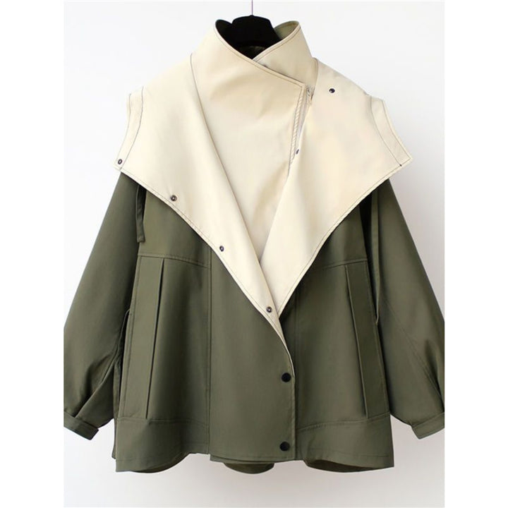 Damen multifunktionale Outdoor-Jacke mit großen Taschen und praktischen Reißverschlüssen Drune