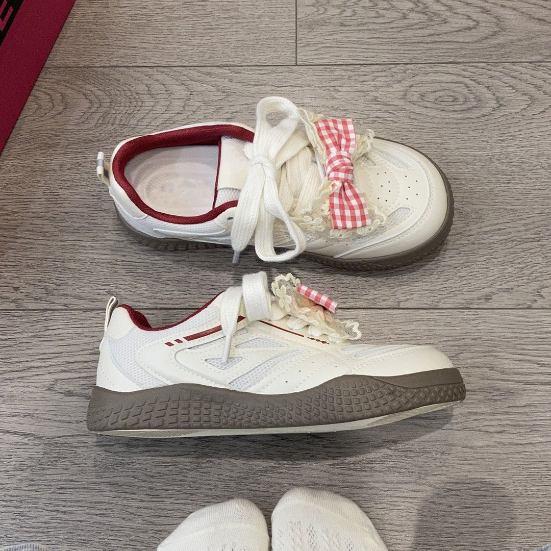 Damen Sneakers mit verspieltem Schleifen-Design von Drune