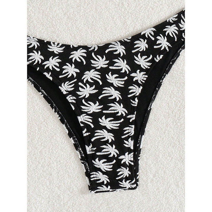 Damen Triangel-Bikini mit floralem Palma-Design Drune