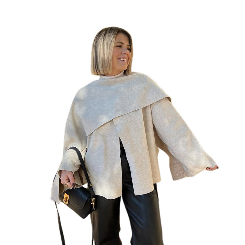 Damen Lockere Oversized-Strickjacke Drune