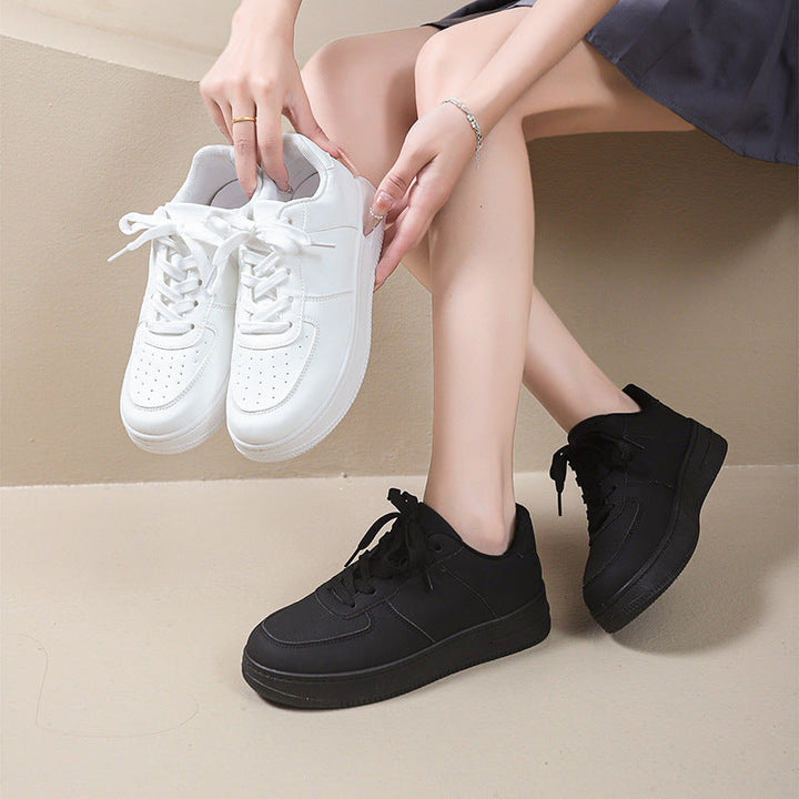 Damen Sportliche Sneakers mit atmungsaktiver Sohle und rutschfester Gummisohle Drune