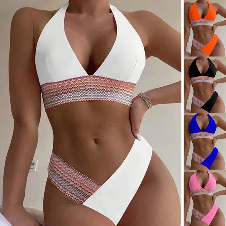 Damen innovativer Bikini mit asymmetrischem Design Drune