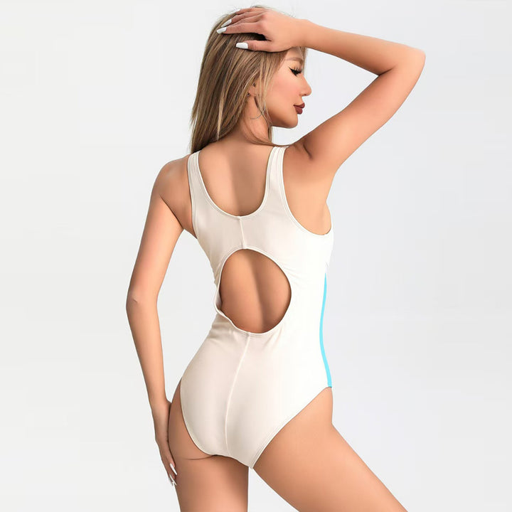 Damen Sportlicher Einteiler mit stylischen Paneelen Drune