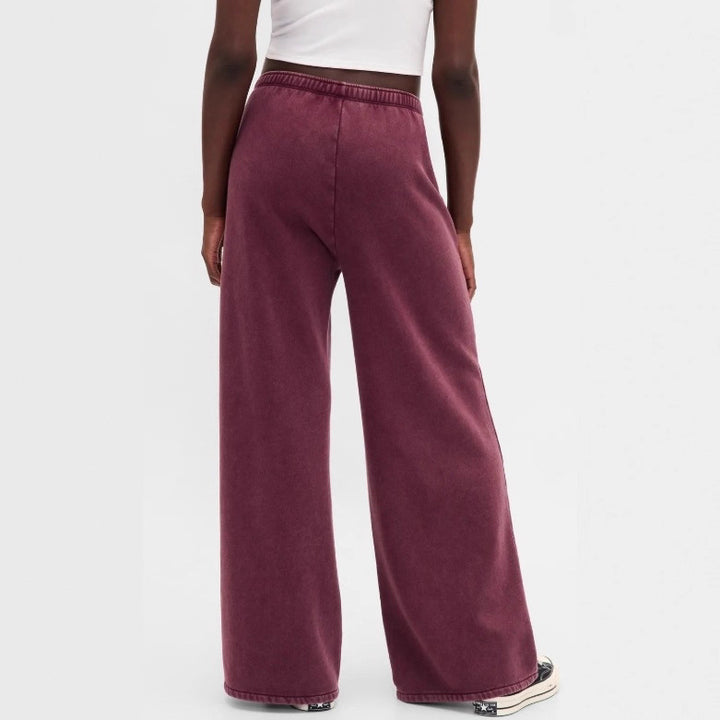 Damen lässiges Freizeit-Set mit Kapuzenjacke und weitem Jogginghose Drune