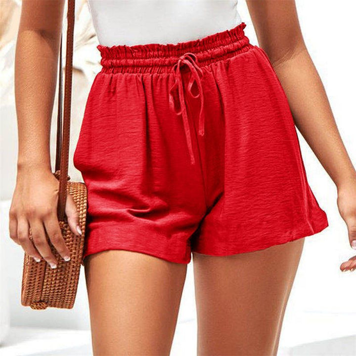 Damen Freizeithose mit elastischem Bund und Kordelzug Drune