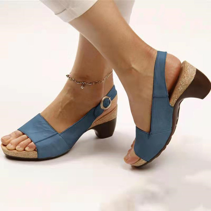 Damen Komfortable Keilabsatz-Sandalen mit ergonomischem Design Drune