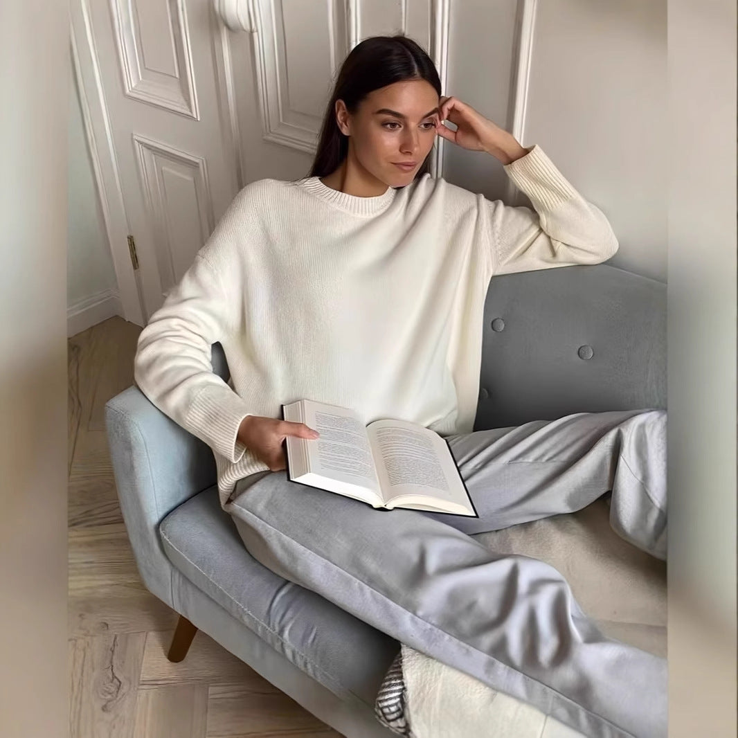 Damen stylischer, lässiger Pullover Drune