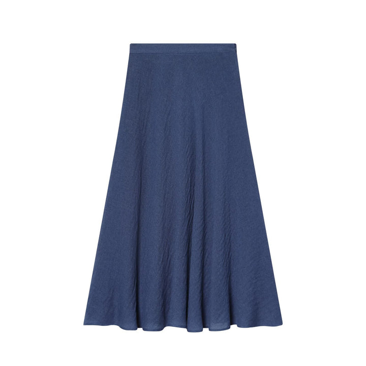 Damen Maxirock mit fließendem Schnitt und asymmetrischen Details Drune