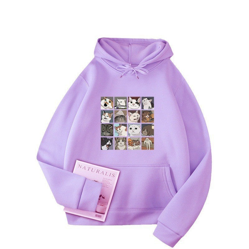 Damen Sweatshirt mit Tier-Motiv Drune