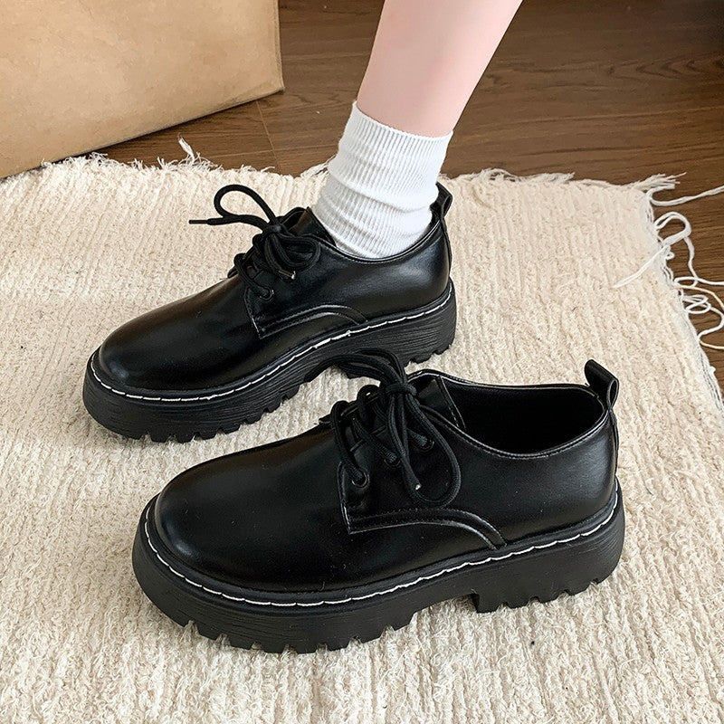 Damen Chunky Schnürschuhe mit robustem Profil und modischem Design Drune
