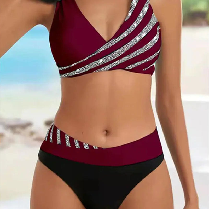 Damen Bikini-Set mit innovativem Farbverlauf Drune