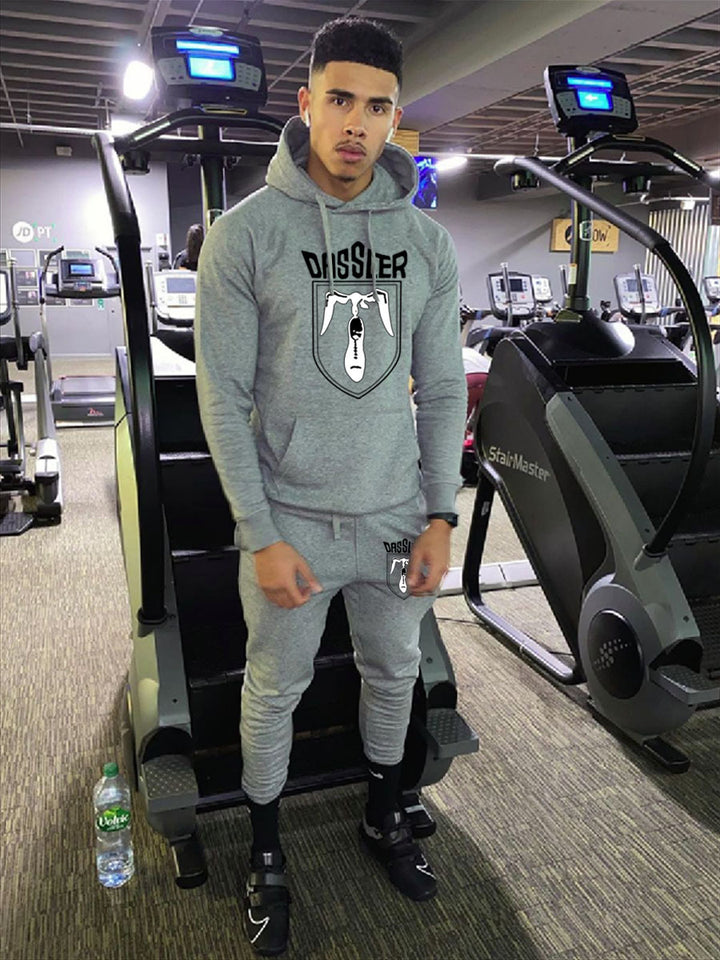 Damen Hoodie- und Jogginghose-Set mit exklusivem Grafikelement Drune