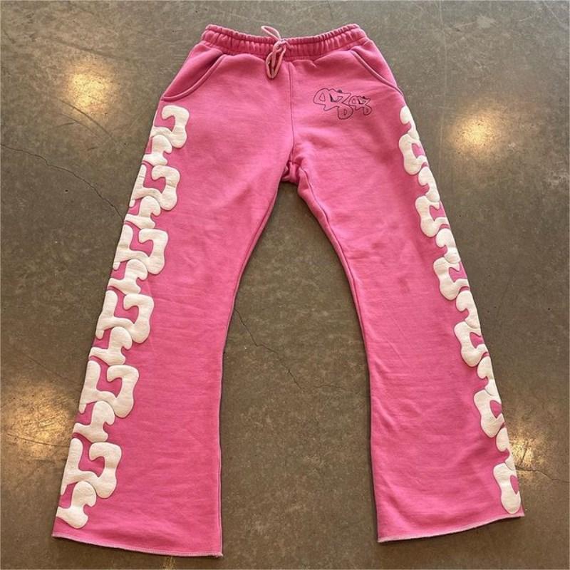 Damen Sweatpants mit kreativen Seitendetails und bequemer Passform Drune