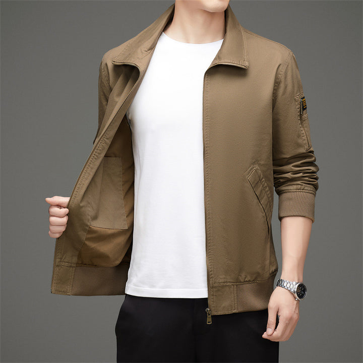 Herren Windbreaker Jacke mit praktischen Taschen und modernem Schnitt Drune