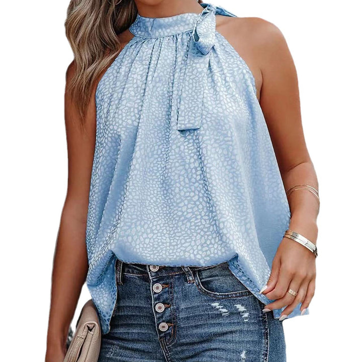 Damen Haltertop mit eleganter Schleifendetail Drune