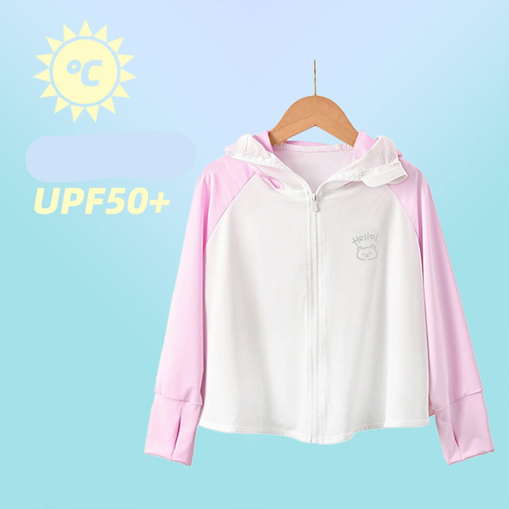 Damen Leichte UV-Schutzjacke mit Kapuze Drune