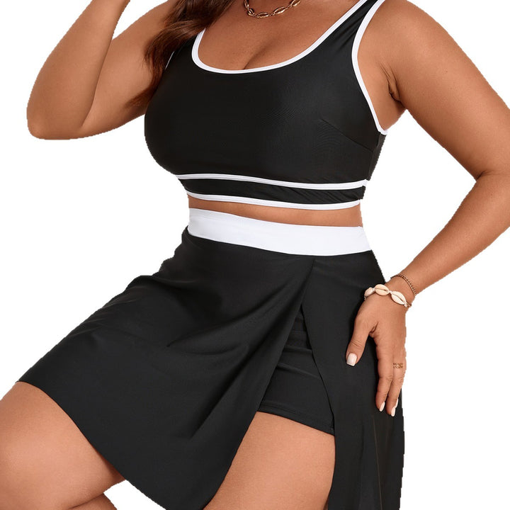 Damen Sportliches Bade-Set mit Rock Drune