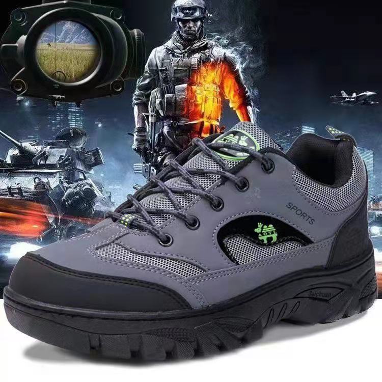 Herren Sportliche Trekking-Sneakers mit rutschfester Sohle und atmungsaktivem Obermaterial Drune