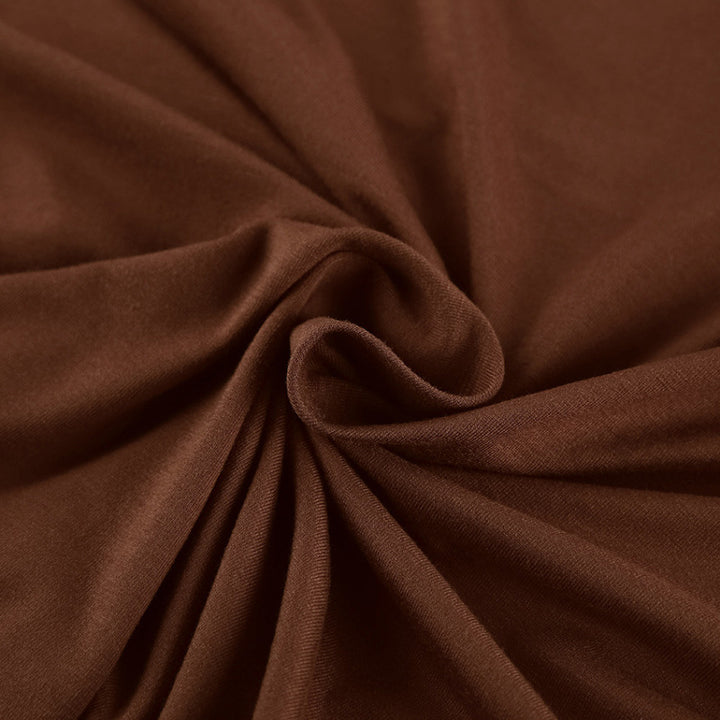 Damen asymmetrisches Oberteil mit lässigem Drapierungsdesign Drune