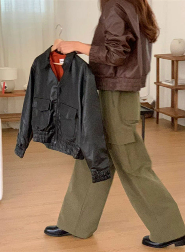Damen Praktische und modische Kurzjacke Drune