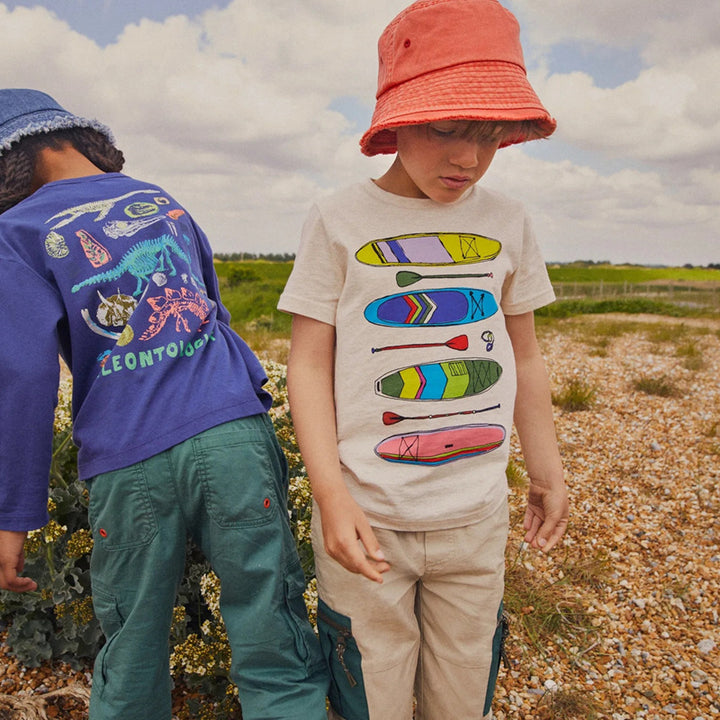 Jungen Langarmshirt mit Dinosaurier-Skelett-Design Drune