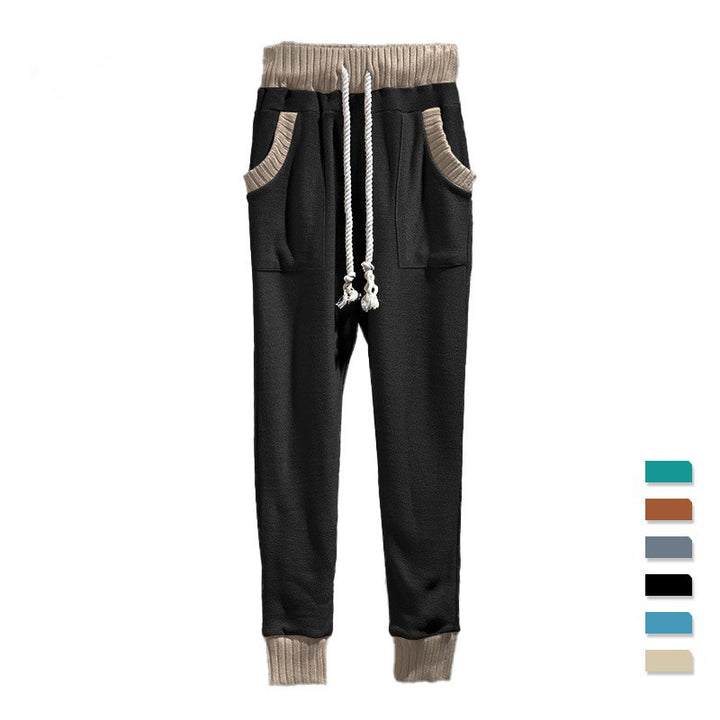 Herren Sportliche Jogginghose mit bequemen seitlichen Eingrifftaschen und elastischem Bund Drune