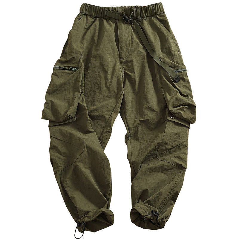 Herren Cargo-Hose mit praktischen Taschen und elastischem Bund Drune