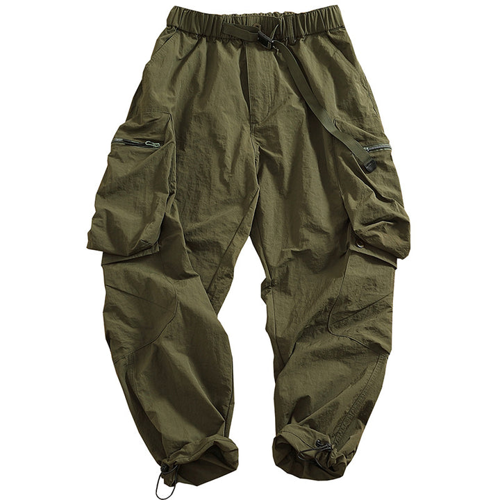 Herren Cargo-Hose mit praktischen Taschen und elastischem Bund Drune