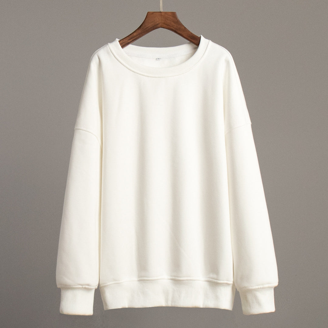 Damen Oversized Sweatshirt mit hohem Komfort und trendy Schnitt Drune
