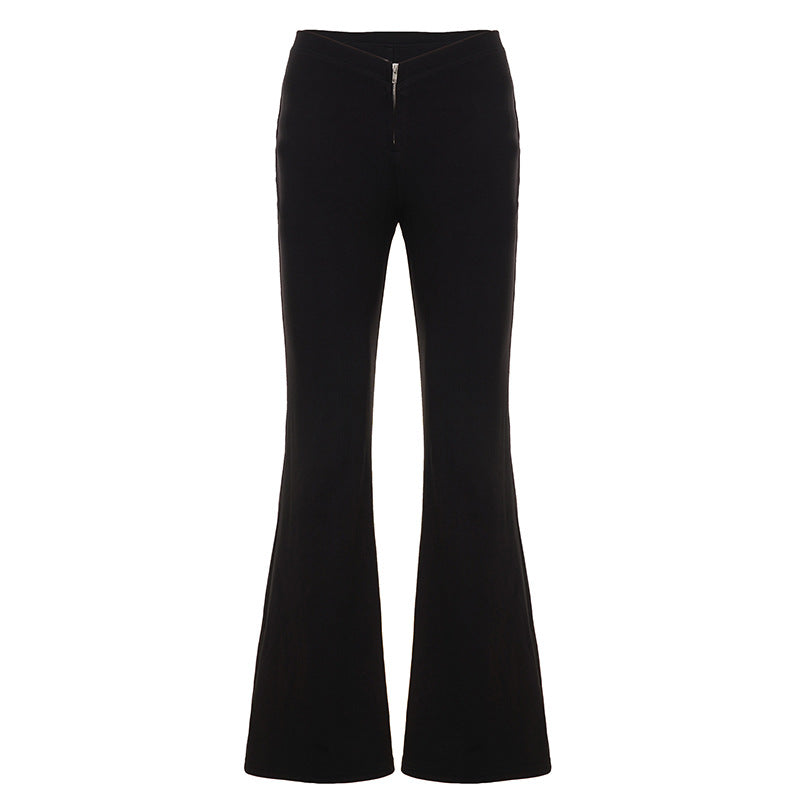 Damen Spitzen-Corsage mit tiefem V-Ausschnitt und modernen Rüschendetails Drune