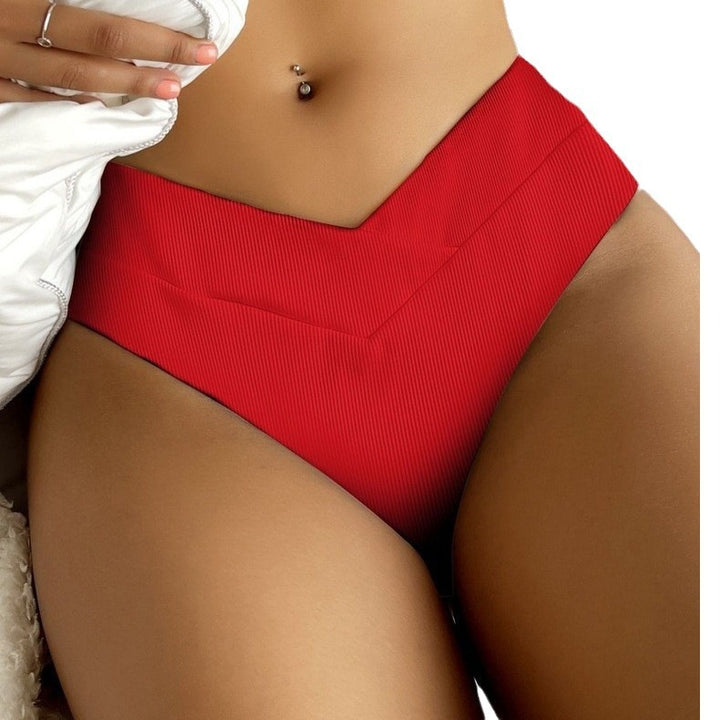 Damen Hochgeschnittenes Bikini-Höschen Drune