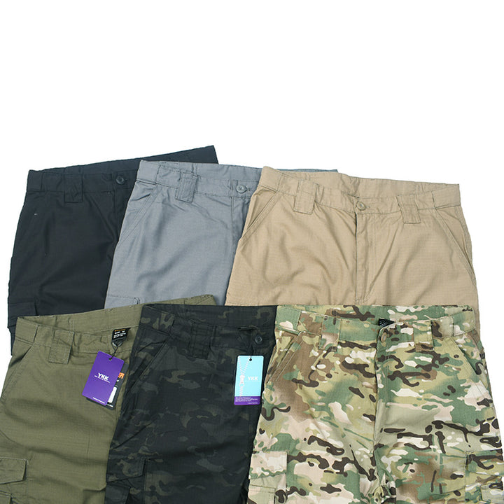 Herren Cargo-Hose mit multifunktionalen Taschen und strapazierfähigem Material Drune