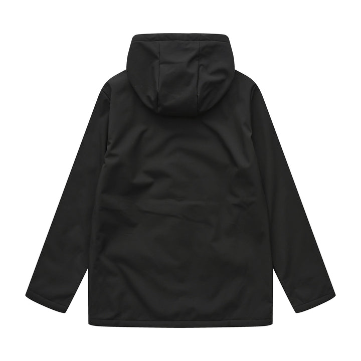 Damen wetterfeste Parkajacke mit verstellbarem Kordelzug Drune