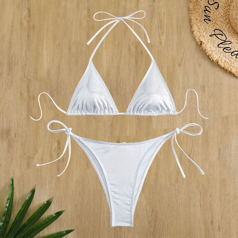 Damen Glamouröser Triangel-Bikini Drune