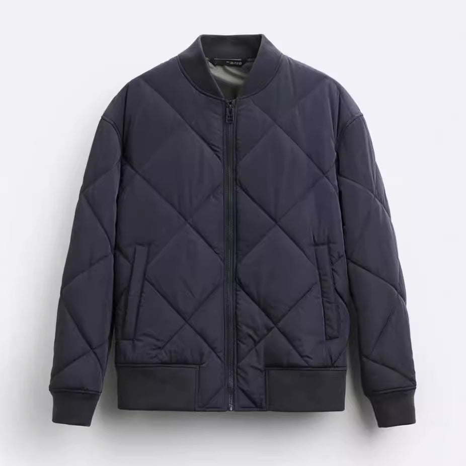 Herren gesteppte Freizeitjacke mit sportlichem Schnitt und seitlichen Taschen Drune