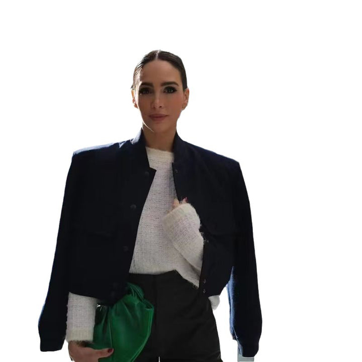 Damen modische Streetwear Jacke Drune